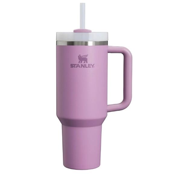 STANLEY Quencher 2.0 Tumbler with Handle and Straw 40 oz Color Light PurpleNWT - Picture 4 of 4